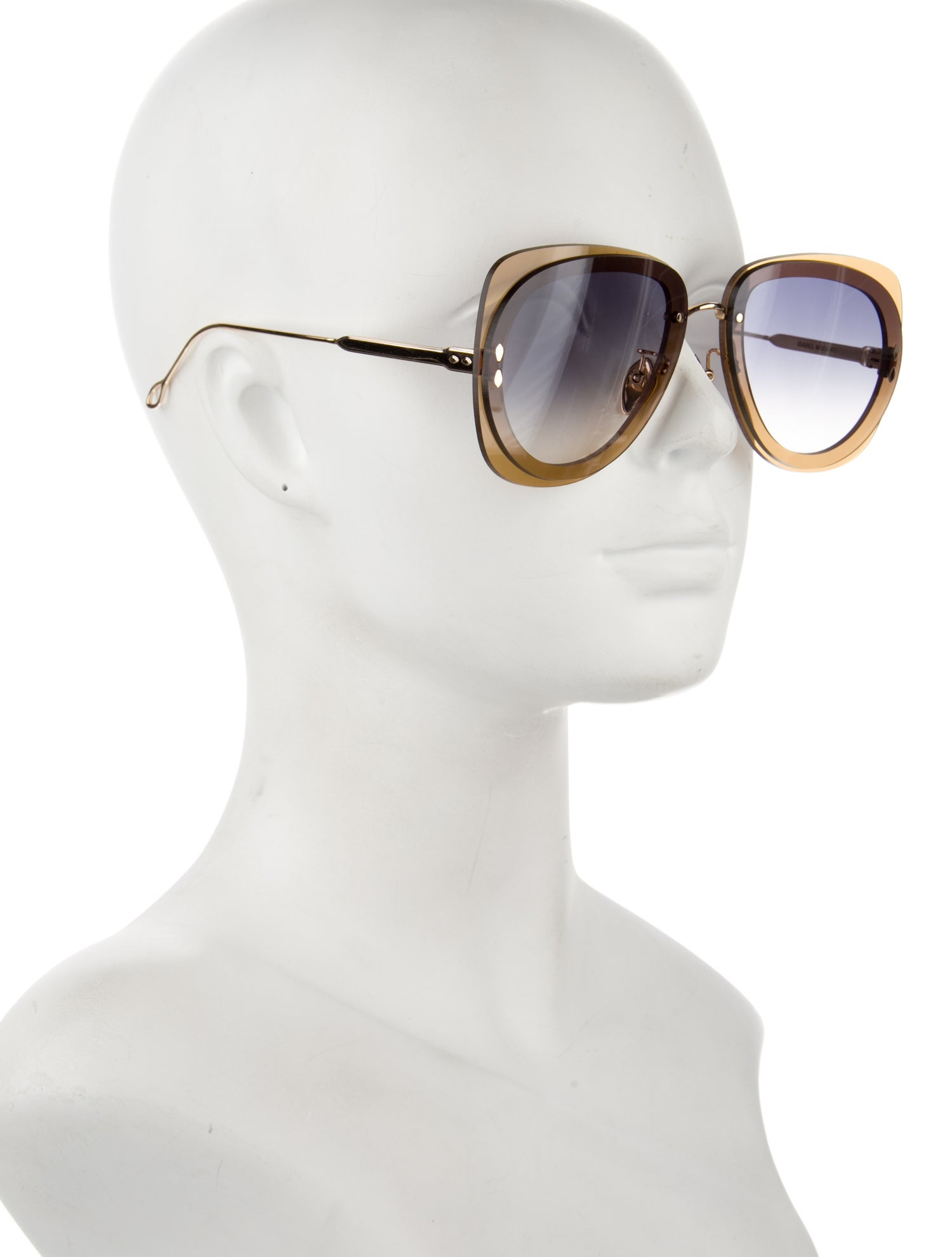 Isabel Marant Aviator Gradient Sunglasses